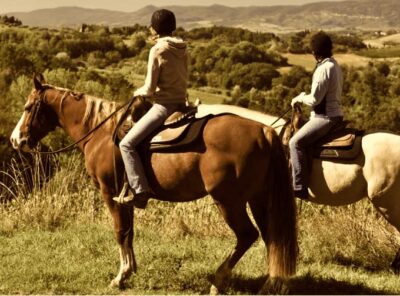 Chianti on horseback