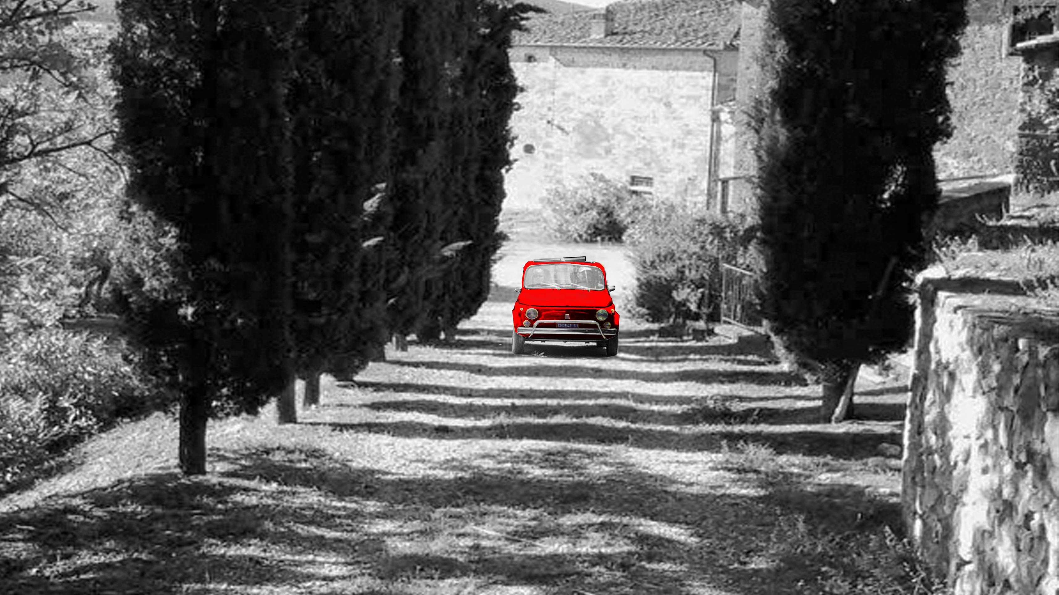 Vintage fiat 500 tours in chianti classico wineries tuscany