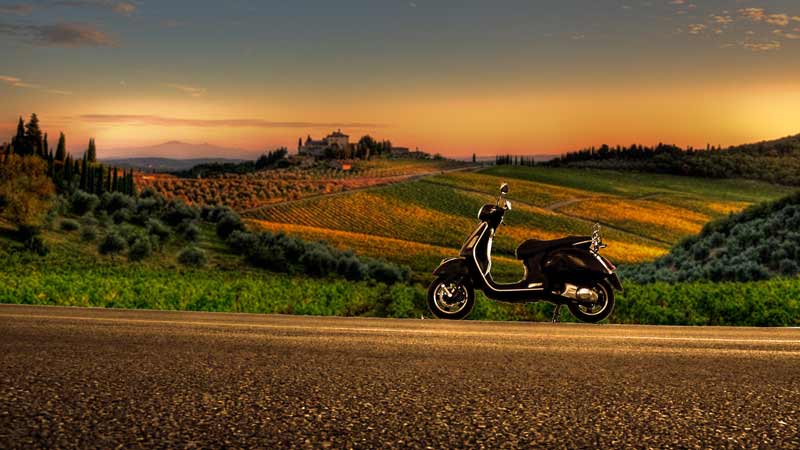 vespa wine tours in chianti classico and tuscany 